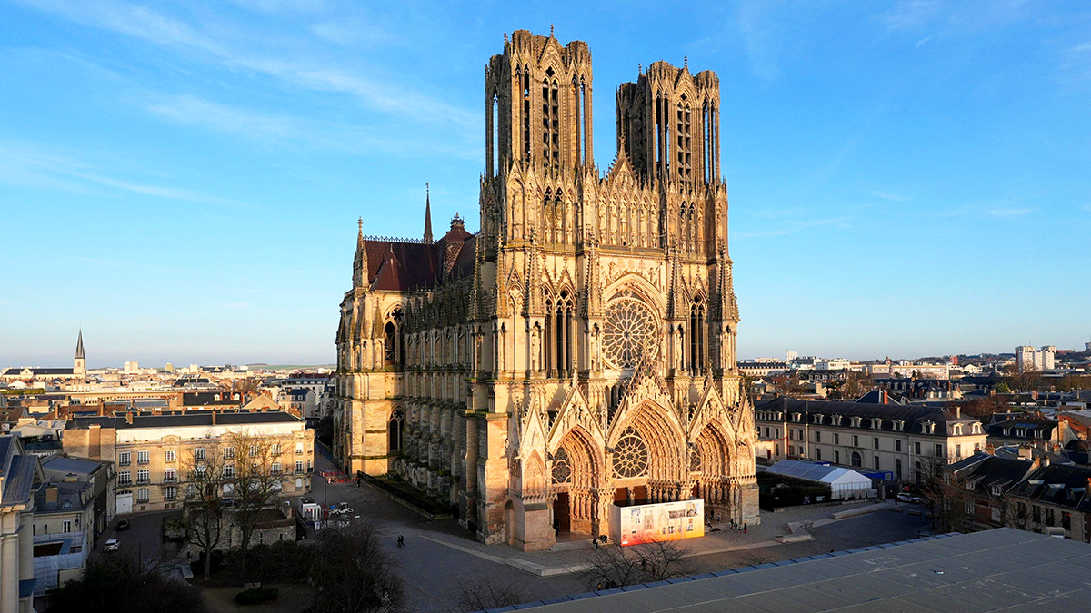 Nouvelle webcam - Reims Cathédrale