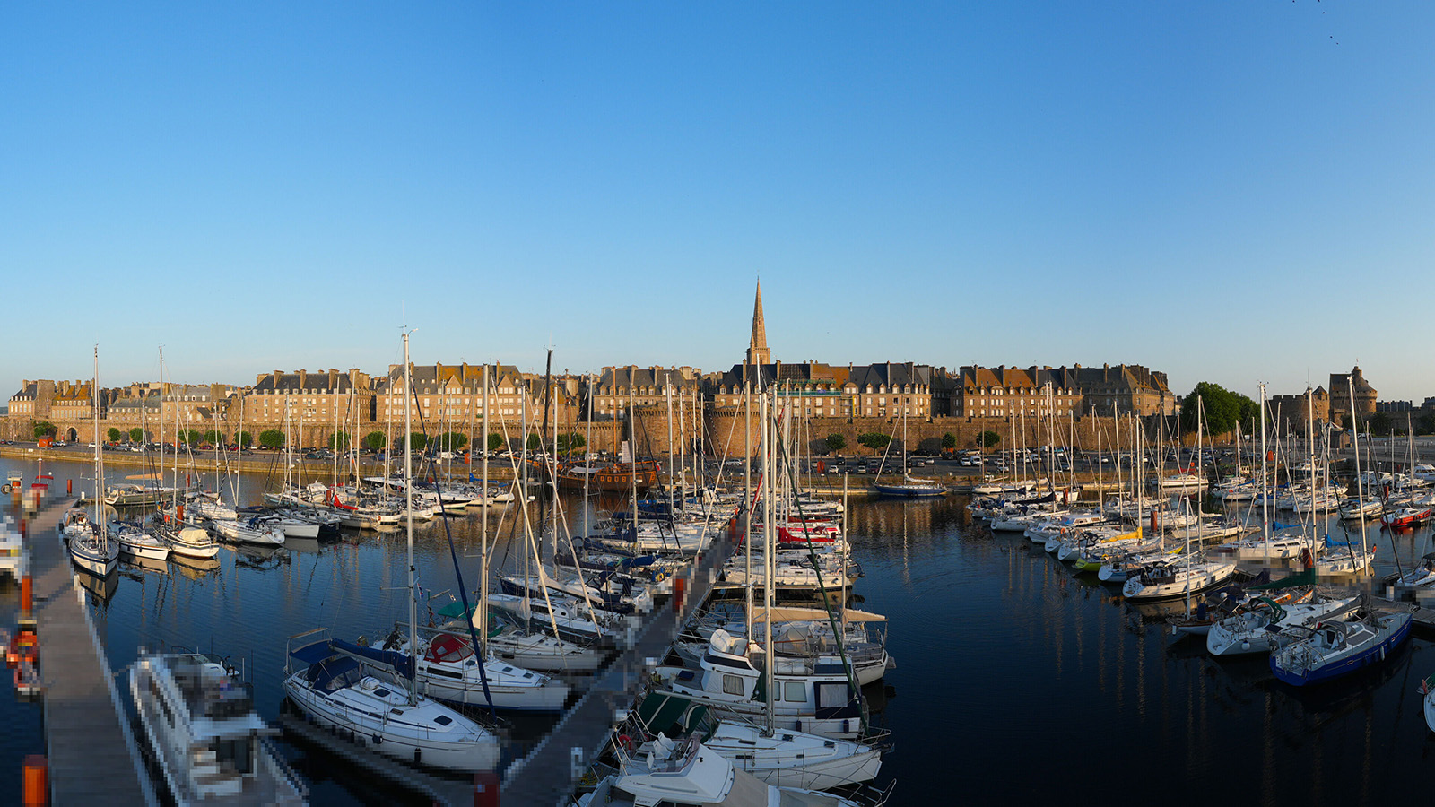 Nouvelle webcam - Saint Malo - Port Vauban