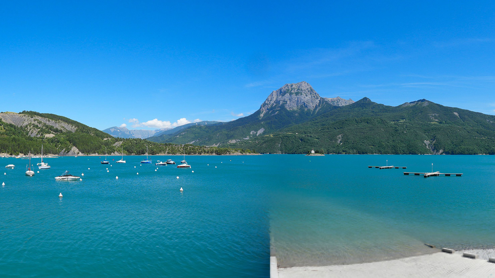 Nouvelle webcam - Serre-Ponçon - Chorges
