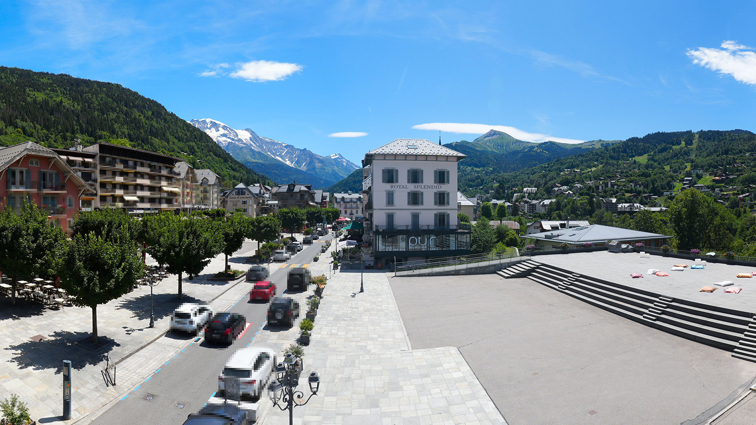 Nouvelle webcam - Saint-Gervais - Centre ville